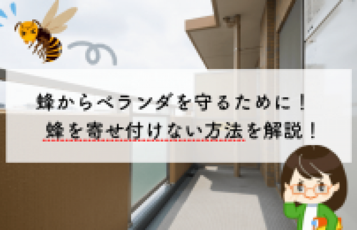 ベランダをうろうろする蜂を寄せ付けない方法 刺されないための対策も紹介 蜂バトル