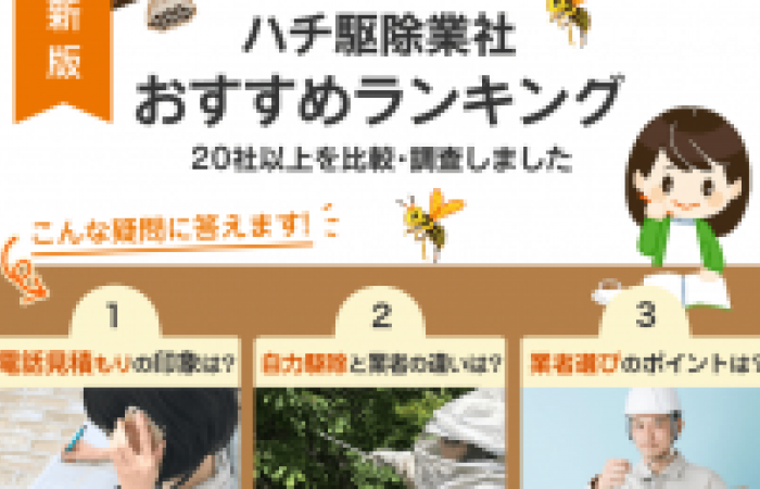 経験者が語る!ハチ駆除業者のえらび方【後悔しないために】 | 蜂 ...